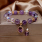 🎁PERFECT GIFT FOR LOVE💞- Natural Amethyst Water Drop Bracelet