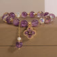 🎁PERFECT GIFT FOR LOVE💞- Natural Amethyst Water Drop Bracelet