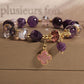 🎁PERFECT GIFT FOR LOVE💞- Natural Amethyst Water Drop Bracelet