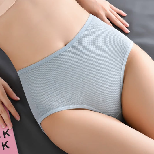 Ladies high waist  hygroscopic underwear