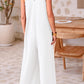 🦋Women's Casual V-Neck Sleeveless Wide Leg Jumpsuit
