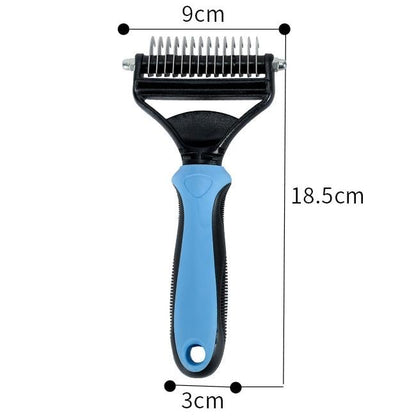 Professional Deshedding Tool for Dogs & Cats – Gentle, Efficient & Fur-Free Home ✨💖
