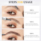 Waterproof 3D tattoo pencil with 4 fork tips for microblading (🔥 Buy 1 get 1 free)