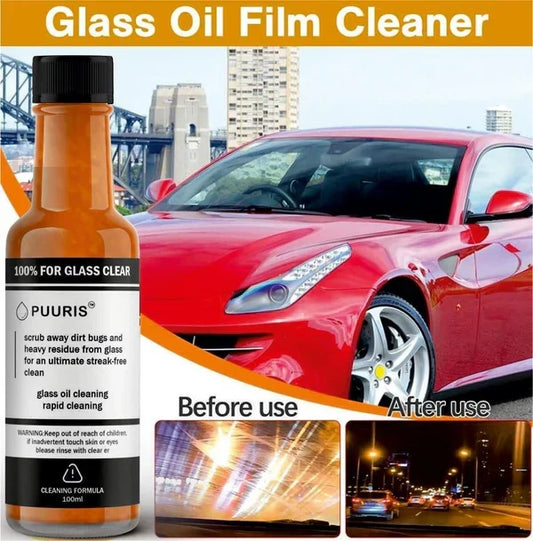 🔥💥2024 Hot Sales 50% — Car Glass Oil Film – Powerful Stain Remover