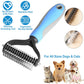 Professional Deshedding Tool for Dogs & Cats – Gentle, Efficient & Fur-Free Home ✨💖