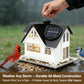 🏆Last Day Promo: 55% OFF 🎖️Solar‐Powered Hanging Bird Feeder with Glow – Sturdy Metal Hopper Design🌙🐦