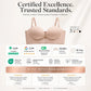✨ Front Buckle Push-Up Bra – Invisible, Strapless & 2-Way Wear! 💕