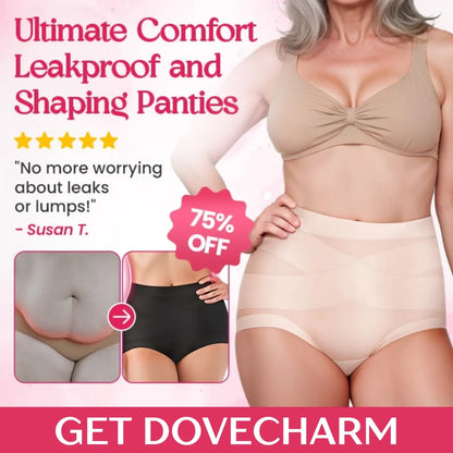 ⭐️ BIGGEST NEW YEAR SALE -70% OFF⭐️💥 - GRAB MORE, PAY LESS🔥 Ultimate Comfort Leakproof and Shaping Panties