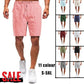 Men's linen loose casual shorts