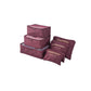 ✈6 pieces portable luggage packing cubes🧳