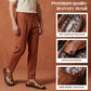 Men's Breathable Soft Leather Outdoor Sandals With Latex footpads