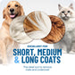 Professional Deshedding Tool for Dogs & Cats – Gentle, Efficient & Fur-Free Home ✨💖
