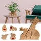 Animal Wooden Ornament
