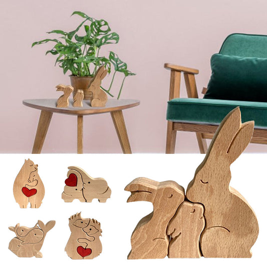 Animal Wooden Ornament
