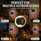 🌀💥Limited Sale -50% OFF🌞💡Solar Mandala Wall Light | Outdoor Garden Fence Projector Lamp 🪐🌌