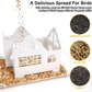 🏆Last Day Promo: 55% OFF 🎖️Solar‐Powered Hanging Bird Feeder with Glow – Sturdy Metal Hopper Design🌙🐦