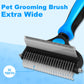 Professional Deshedding Tool for Dogs & Cats – Gentle, Efficient & Fur-Free Home ✨💖