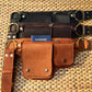 Faux Leather Waist Bag for Women Men Waist Belt Bag Drop Leg Thigh Bags