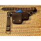 Faux Leather Waist Bag for Women Men Waist Belt Bag Drop Leg Thigh Bags