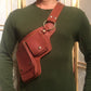 Faux Leather Waist Bag for Women Men Waist Belt Bag Drop Leg Thigh Bags