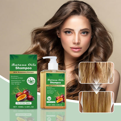 ⏰Last Day Hot Sale!!⌛🏆Buy 2 Get 1 Free ✨👧Batana Oil Shampoo with Rosemary Extract🌸