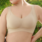 Women's Supportive Seamless Wireless Plus-Size Bra