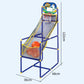 ⏰70% OFF NOW!⛹️Fast Shipping 🚚💨Kids' Indoor Basketball Arcade Game with 4 Balls🏀