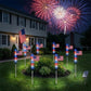 Last Day 50% OFF🔥8 Solar American Flag Pathway Lights – Red, White & Blue Yard Glow for 250th Independence Celebration 🇺🇸✨