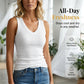 ⛱️Women's V-Neck Ribbed Knit Tank Top