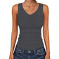 ⛱️Women's V-Neck Ribbed Knit Tank Top