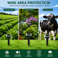 Solar Powered Ultrasonic Pest Repeller Stake
