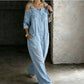 ⏳LIMITED-TIME 49% OFF!🔥 Loose Fit Wide-Leg Overall Jumpsuit with Pockets – Effortless Comfort & Style ✨