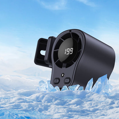 2026 New⏳Limited-time Special Price: £8.99!!🔥Hands-Free Personal Cooling Fan with LED Display For Car
