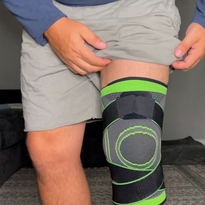 🛡️Winter Must-Have Adjustable Knee Compression Sleeve, Knee Support Brace with Side Stabilizers🎗️Save more when you buy a pair🔥