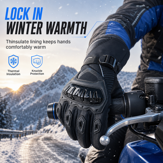 Thickened Warm Waterproof Motorcycle Gloves🔥Keeps your hands toasty warm even in sub-zero temperatures